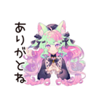 ゆめかわガール★自撮りビフォアフ（個別スタンプ：34）