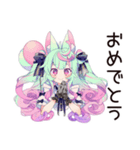 ゆめかわガール★自撮りビフォアフ（個別スタンプ：35）