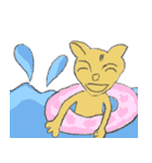 Single Cat Guli（個別スタンプ：6）