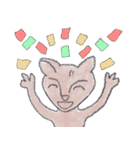 Single Cat Guli（個別スタンプ：14）