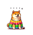 スイーツ太っちょ柴犬（個別スタンプ：8）