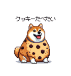スイーツ太っちょ柴犬（個別スタンプ：27）
