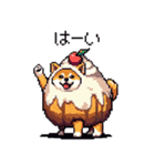スイーツ太っちょ柴犬（個別スタンプ：28）