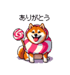 スイーツ太っちょ柴犬（個別スタンプ：35）