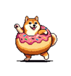 スイーツ太っちょ柴犬（個別スタンプ：39）