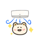 くりーむもふくま 夏（個別スタンプ：4）