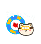 くりーむもふくま 夏（個別スタンプ：6）