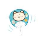 くりーむもふくま 夏（個別スタンプ：21）