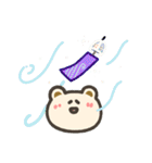 くりーむもふくま 夏（個別スタンプ：39）