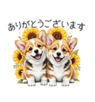 【夏】日常でも使える！コーギースタンプ（個別スタンプ：10）