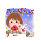 大人かわいい女子の夏（個別スタンプ：8）