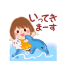 大人かわいい女子の夏（個別スタンプ：11）