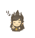 ゆるキャラ ブラック天使（個別スタンプ：11）
