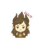 ゆるキャラ ブラック天使（個別スタンプ：13）