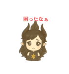 ゆるキャラ ブラック天使（個別スタンプ：14）