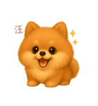 ワンだふる｜ポメラニアン【台湾語】（個別スタンプ：2）