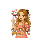 ドローン夏知(夏ver.)（個別スタンプ：13）