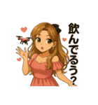 ドローン夏知(夏ver.)（個別スタンプ：38）