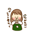 カフェバイトスタンプ（個別スタンプ：2）
