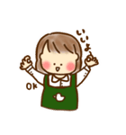 カフェバイトスタンプ（個別スタンプ：3）