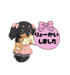 可愛い～ワンコたちだワン♡③（個別スタンプ：1）