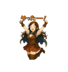 ファンタジー女子のほのぼのスタンプ（個別スタンプ：18）