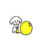がんばれ！まなび犬（個別スタンプ：16）