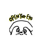 がんばれ！まなび犬（個別スタンプ：24）