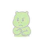 カバのほんわか日和（個別スタンプ：17）