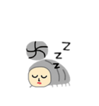 顔ありダンゴムシ（個別スタンプ：13）