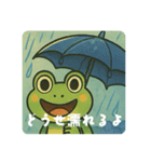 アマガエルくんのサイン（個別スタンプ：11）