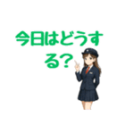 乗車ありがとうございます車掌のSUZUです1（個別スタンプ：7）
