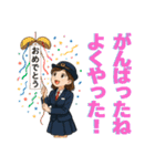 乗車ありがとうございます車掌のSUZUです1（個別スタンプ：16）
