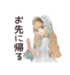優雅♡ゴシック＆ロリータガール（個別スタンプ：18）