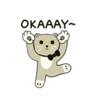 説明 日本語（個別スタンプ：8）