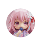 精霊みなみちゃんカプセルトイ第9弾（個別スタンプ：1）