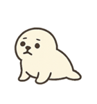 知らんぷりアザラシのとぼけ日常（個別スタンプ：5）