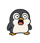 怒りん坊ペンギンの気分爆発（個別スタンプ：2）