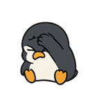 怒りん坊ペンギンの気分爆発（個別スタンプ：6）