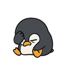 怒りん坊ペンギンの気分爆発（個別スタンプ：7）