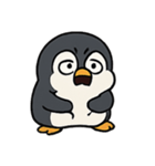 怒りん坊ペンギンの気分爆発（個別スタンプ：8）