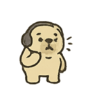 お仕事ワンコの感情パック（個別スタンプ：9）