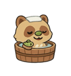 日本タヌキ狂想曲（個別スタンプ：3）