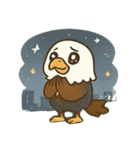 アメリカハクトウワシ狂想曲（個別スタンプ：9）