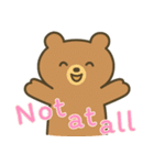 ベアベイビーズの生活 (えいご) Ver4（個別スタンプ：20）
