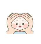 バブいぞ赤ちゃん、うごく！（個別スタンプ：1）