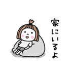 毎年使える♡ゆるかわ女子・夏（個別スタンプ：34）