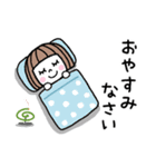 毎年使える♡ゆるかわ女子・夏（個別スタンプ：40）