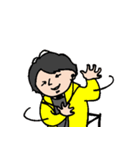 [ひろゆき]黄色パーカーおじさん[スタンプ]（個別スタンプ：7）
