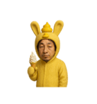 疲れたひろゆき「喫茶店で働くおいら。」（個別スタンプ：28）